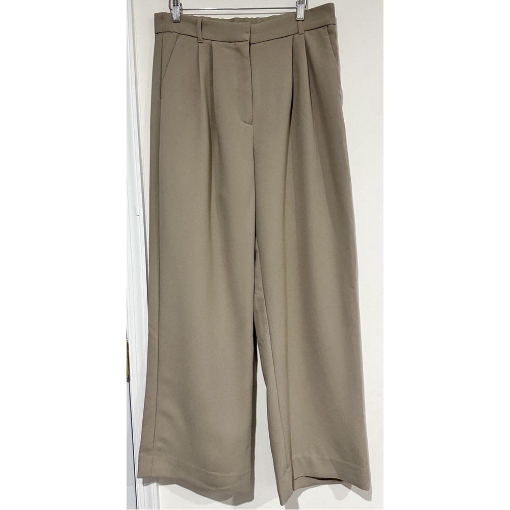 Abercrombie & Fitch Sloane Tailored Wide Leg Pant 31 Regular - Picture 2 of 9